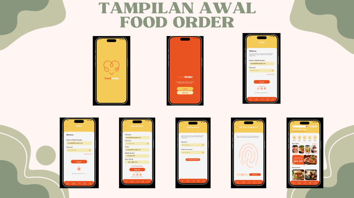 Design UI/UX FoodOrder